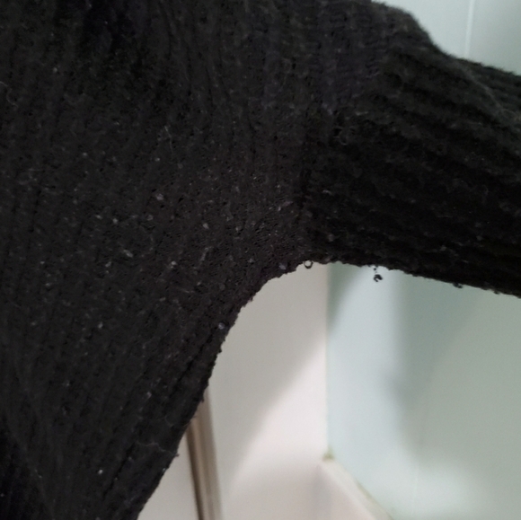 Urban Outfitters Black Jojo Button Up Thermal L - Picture 11 of 12